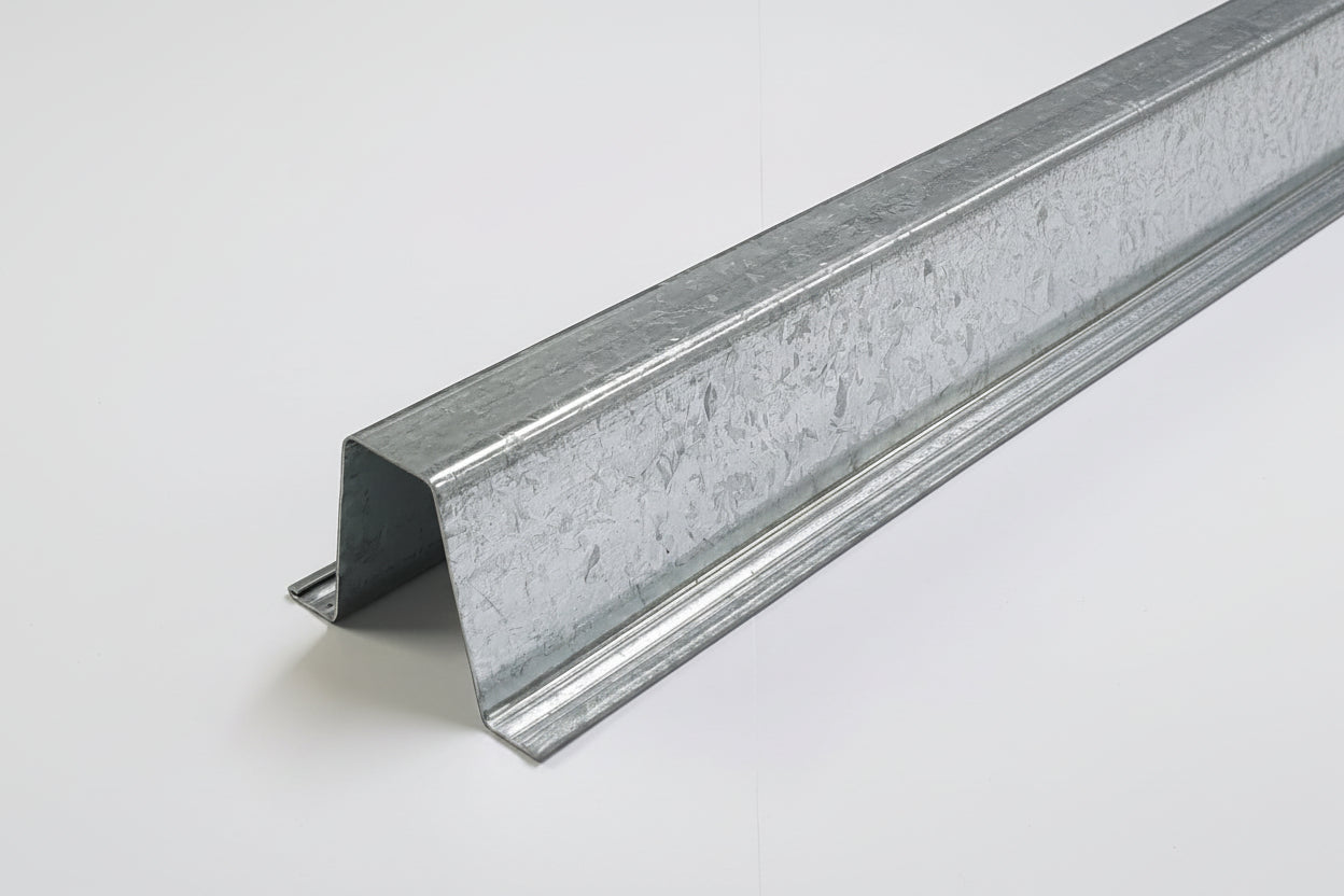 Solar Structure - GI- HAT Section - 80 mm X 40 mm X 20 mm X 6mm - 0.9mm - 550 MPA